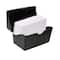 Innovative Storage Designs Black Index Card Holder